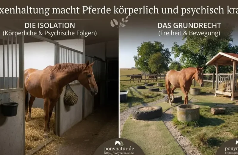 Boxenhaltung Pferde
