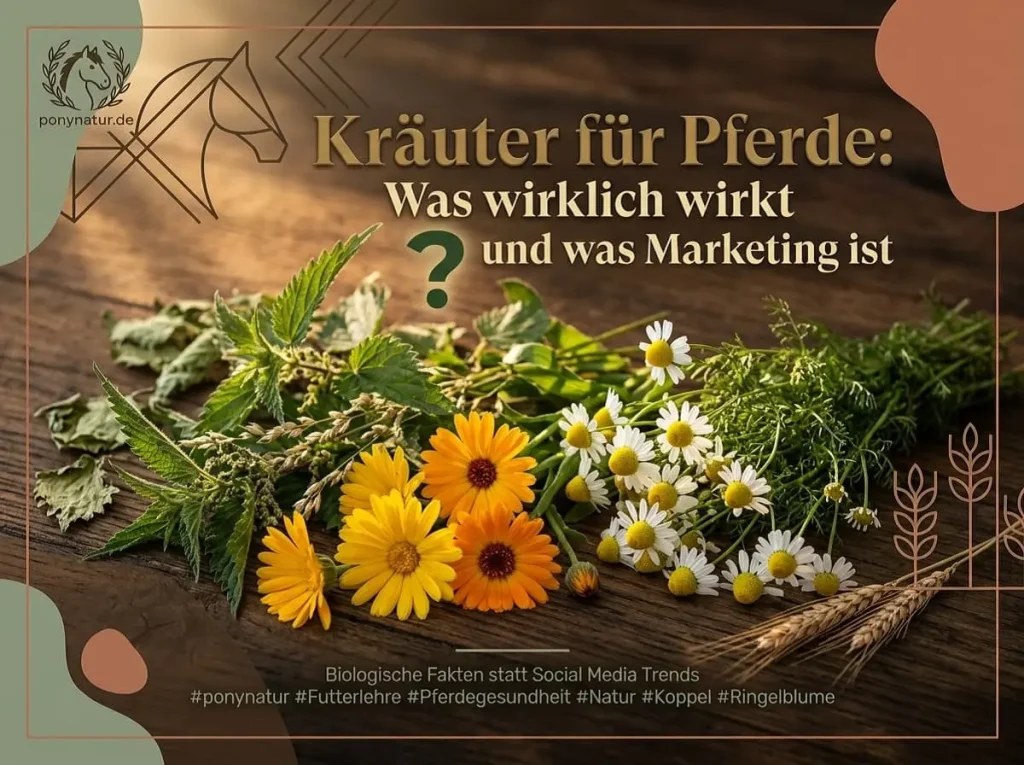 Kraeuter Fuer Pferde & Ponys