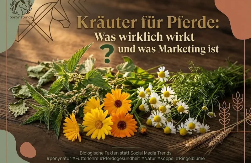 Kraeuter Fuer Pferde & Ponys