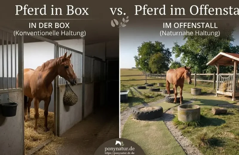 Pferd Box Offenstall